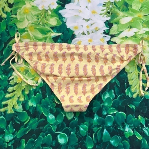 SZ Blockprints X J. Crew Phool Block Print String Bikini Bottoms Size XXL NWT - Picture 11 of 14